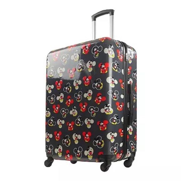 Disney by Ful Mickey Mouse hard side spinner carryon luggage, 21”, charcoal - Picture 2 of 8